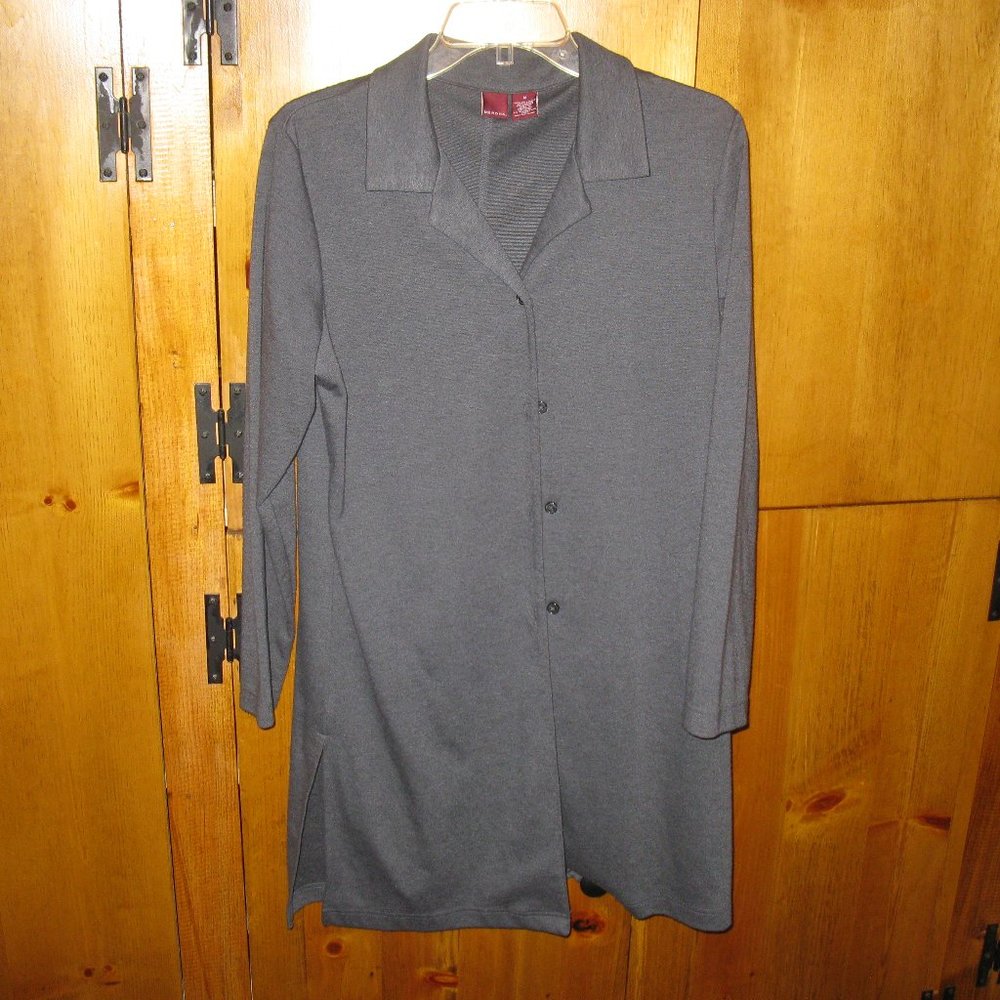 Merona gray coat sweater (M)